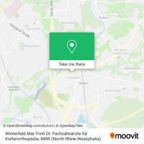 Winterfeld Mai-Trinh Dr. Fachzahnärzte für Kieferorthopädie map