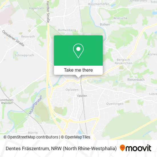 Dentes Fräszentrum map