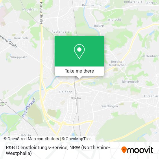 R&B Dienstleistungs-Service map