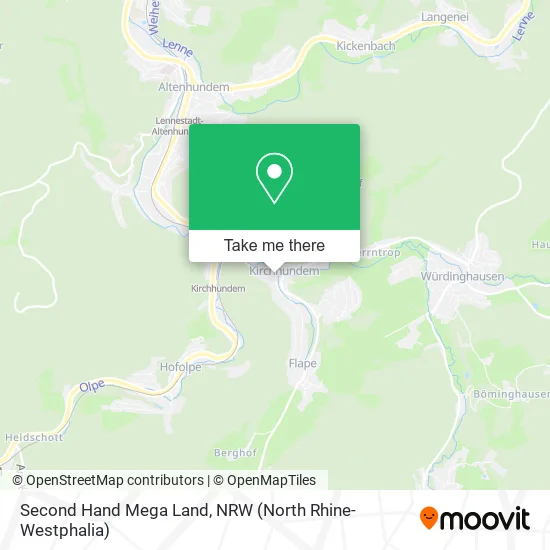 Карта Second Hand Mega Land