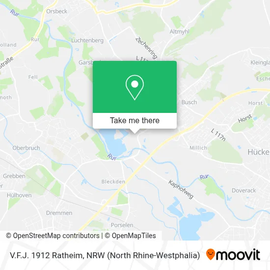 V.F.J. 1912 Ratheim map