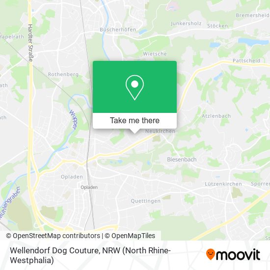 Wellendorf Dog Couture map
