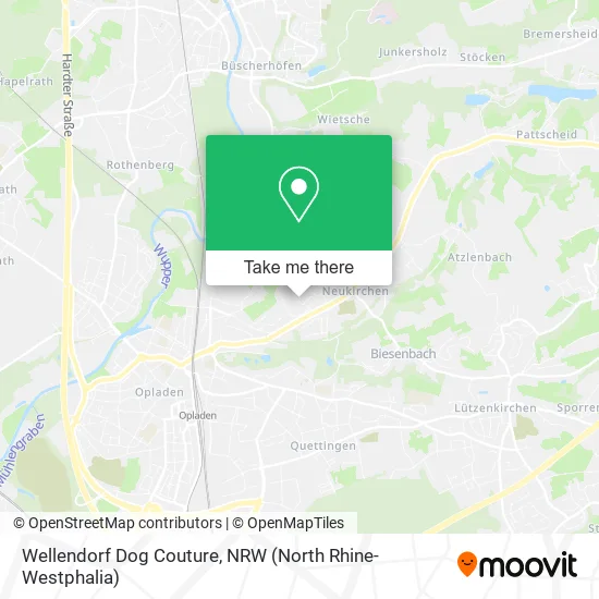Wellendorf Dog Couture map