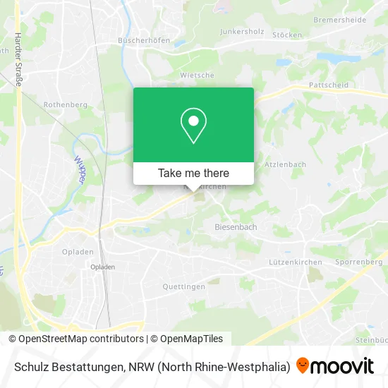 Schulz Bestattungen map