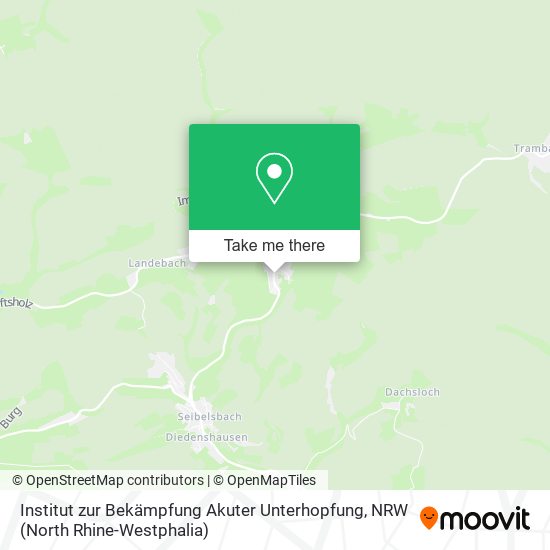 Institut zur Bekämpfung Akuter Unterhopfung map