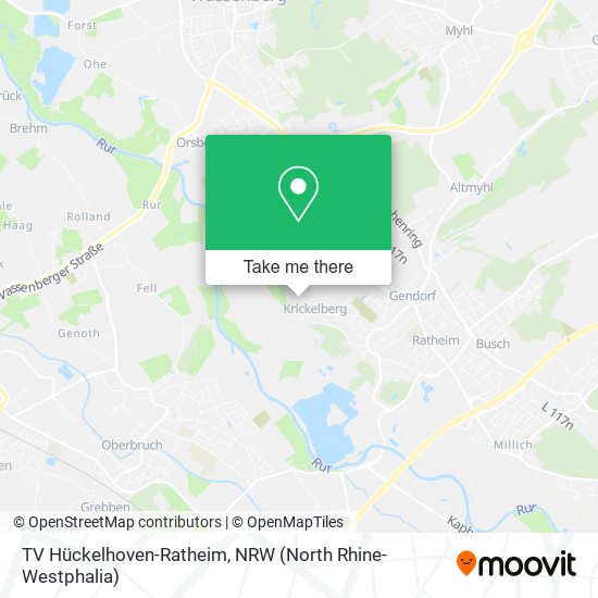 TV Hückelhoven-Ratheim map