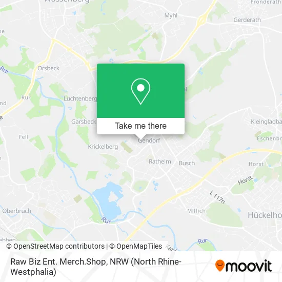 Карта Raw Biz Ent. Merch.Shop