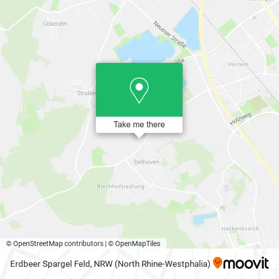 Карта Erdbeer Spargel Feld