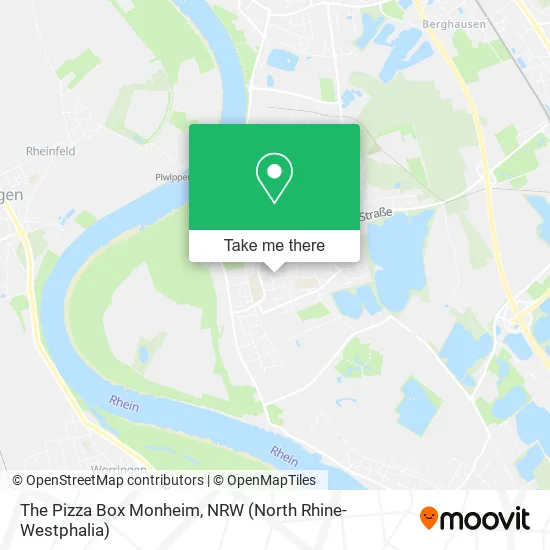 The Pizza Box Monheim map