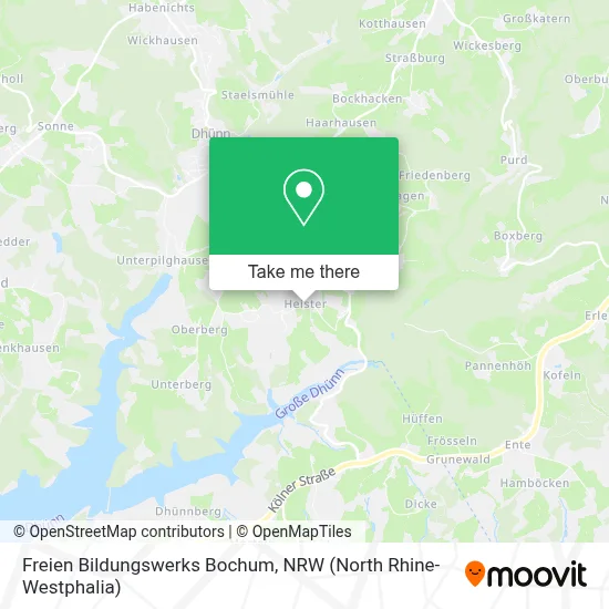 Freien Bildungswerks Bochum map