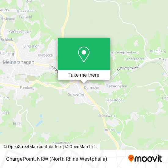 ChargePoint map