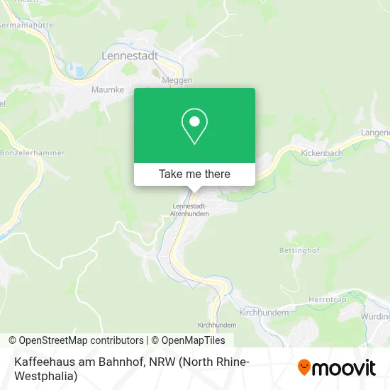 Kaffeehaus am Bahnhof map