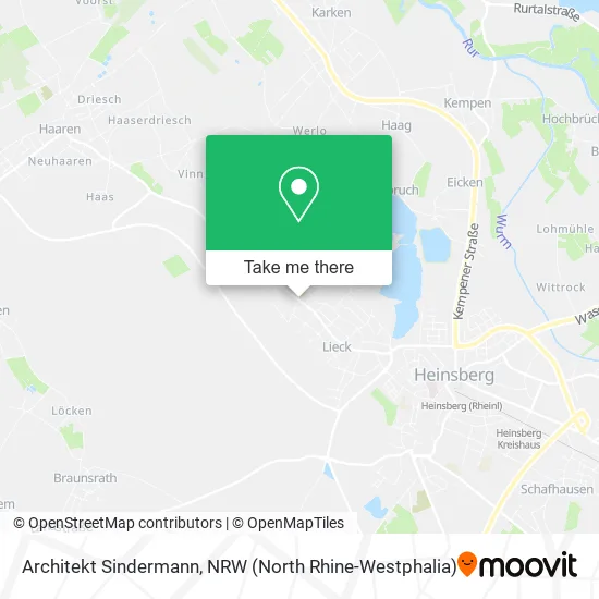Карта Architekt Sindermann