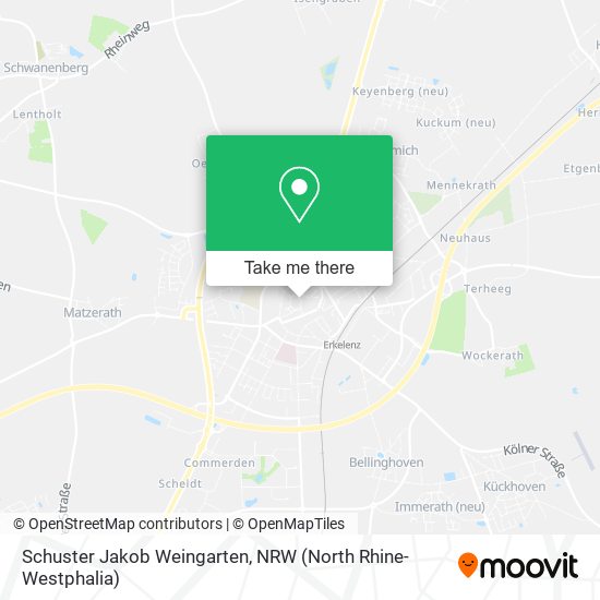 Schuster Jakob Weingarten map