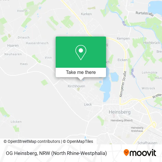 Карта OG Heinsberg