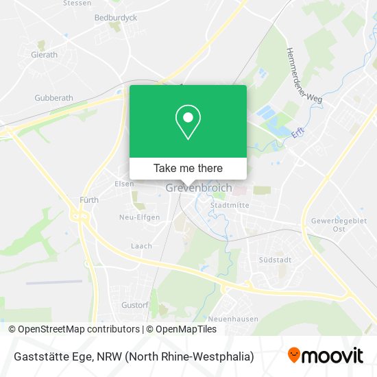 Gaststätte Ege map