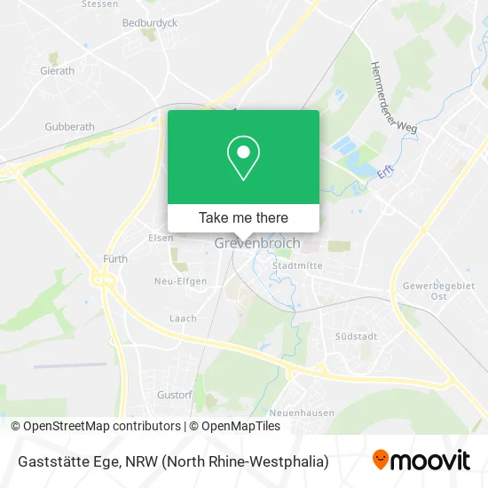 Карта Gaststätte Ege