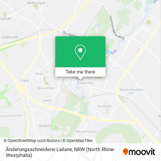 Änderungsschneiderei Lailane map