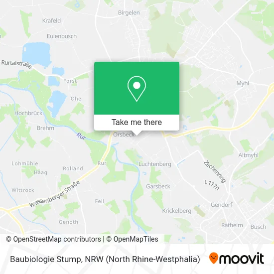 Baubiologie Stump map