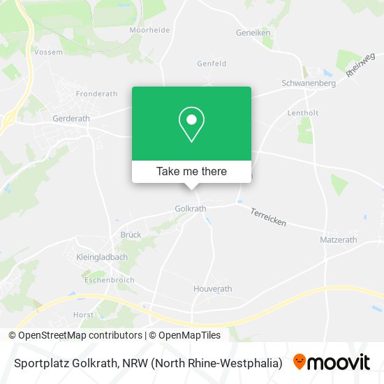 Sportplatz Golkrath map