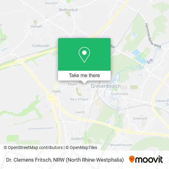 Dr. Clemens Fritsch map