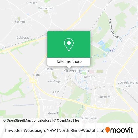 Imwedes Webdesign map