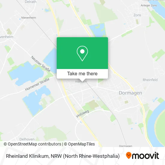 Rheinland Klinikum map