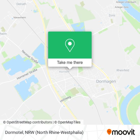 Dormotel map