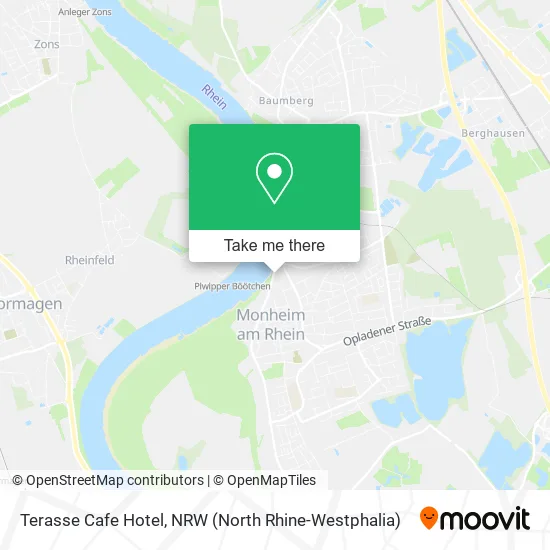 Карта Terasse Cafe Hotel