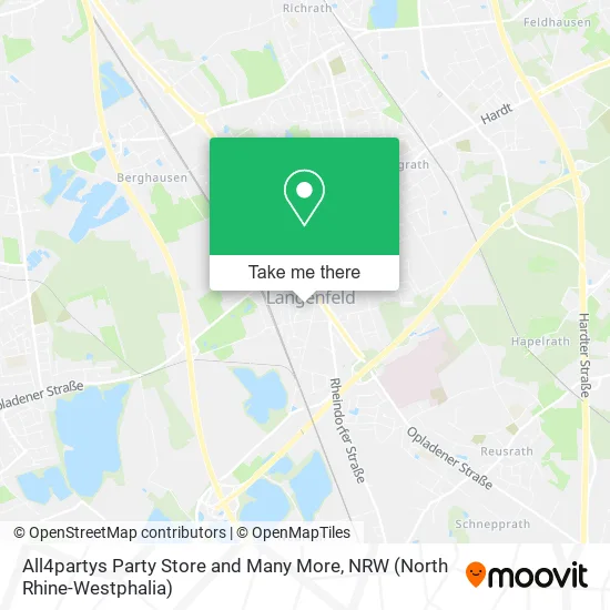 Карта All4partys Party Store and Many More