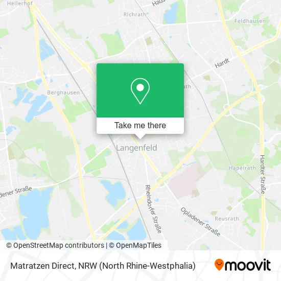 Карта Matratzen Direct