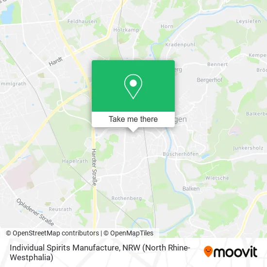 Карта Individual Spirits Manufacture