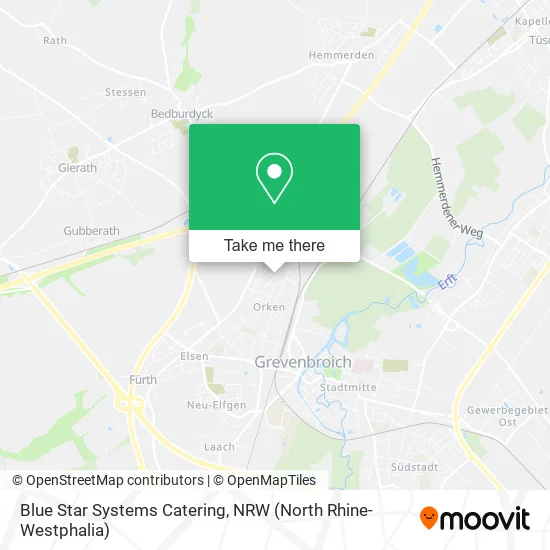 Карта Blue Star Systems Catering