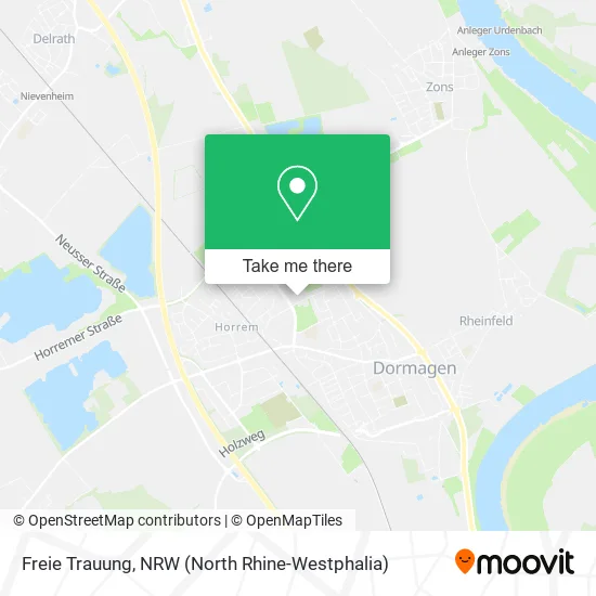 Карта Freie Trauung
