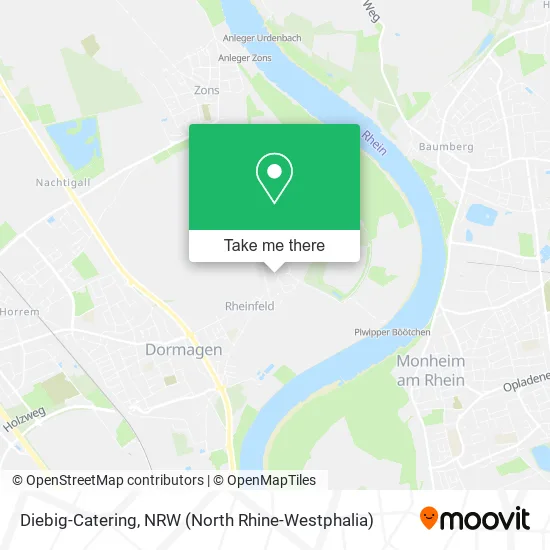 Карта Diebig-Catering