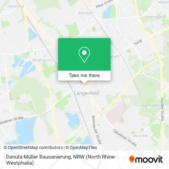 Карта Danuta Müller Bausanierung