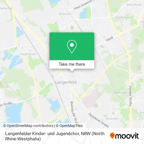 Карта Langenfelder Kinder- und Jugendchor
