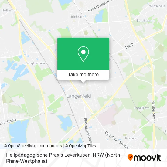 Карта Heilpädagogische Praxis Leverkusen
