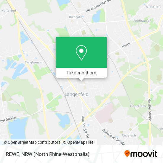 REWE map