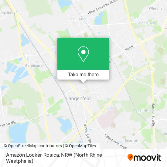 Карта Amazon Locker-Rosica