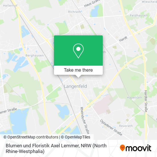 Blumen und Floristik Axel Lemmer map
