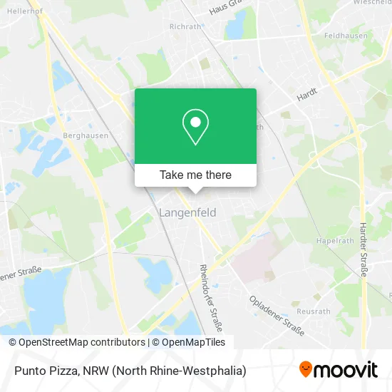 Карта Punto Pizza