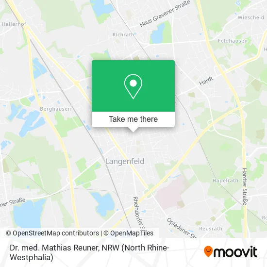 Карта Dr. med. Mathias Reuner