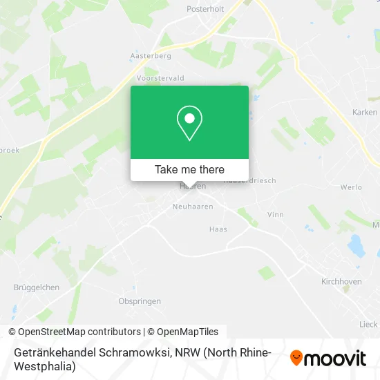 Карта Getränkehandel Schramowksi