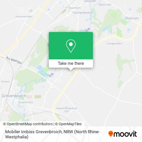 Карта Mobiler Imbiss Grevenbroich