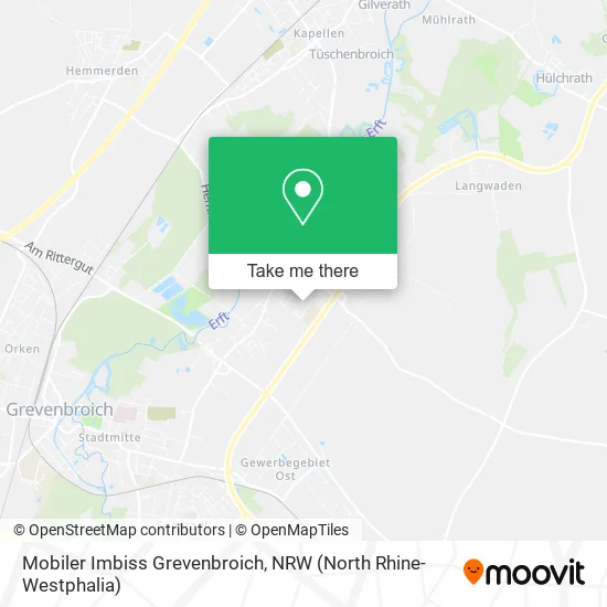 Карта Mobiler Imbiss Grevenbroich