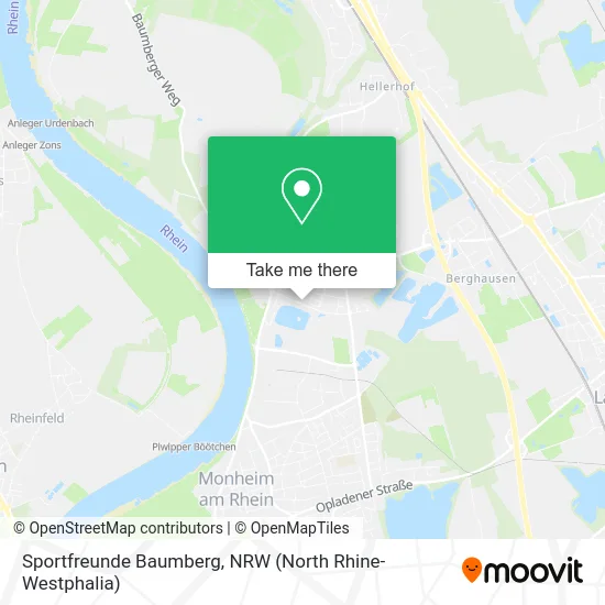 Sportfreunde Baumberg map