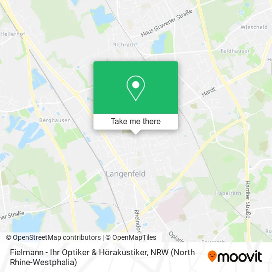 Карта Fielmann - Ihr Optiker & Hörakustiker