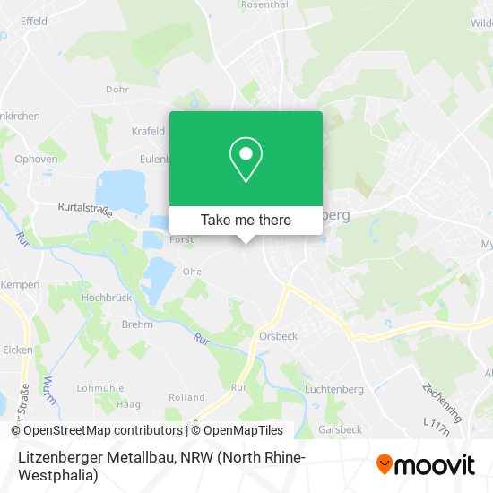Litzenberger Metallbau map