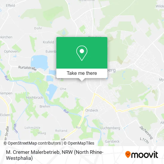 Карта M. Cremer Malerbetrieb